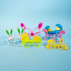 Easter Egg And Bunny Party Glasses 12pcs