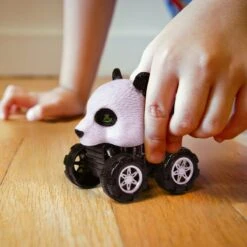 12PCS Easter Eggs Pre-Filled With Pull Back Mini Animal Cars Vehicle Toys -Popfun 12pcs easter eggs pre filled with pull back mini animal cars vehicle toys 785293