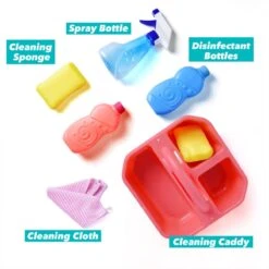 Kids House Cleaning Set 15pcs -Popfun 15 pcs kids house cleaning set 603983
