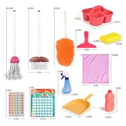 Kids House Cleaning Set 15pcs -Popfun 15 pcs kids house cleaning set 979189