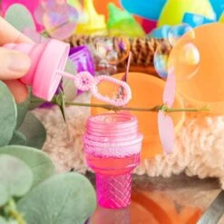 Mini Bubble Wands Treasure Eggs 18pcs -Popfun 18pcs mini bubble wands treasure eggs 421828