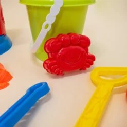 Beach Toys, 19 Piece Sand Toys Set Kids Sandbox Toys -Popfun 19 pcs sea animal beach sand toys for kids 337702