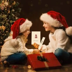 72PCS Christmas Greeting Cards, Envelopes & Stickers Set -Popfun 24pcs christmas greeting cards 424255
