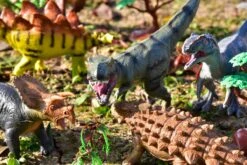 Dinosaurs Toys With Large Activity Play Mat 26pcs -Popfun 26 pcs dinosaurs toys with large activity play mat 299943