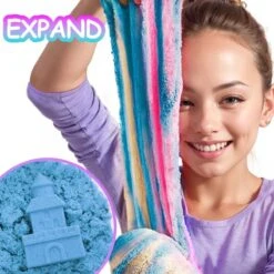 30PCs Valentine Sand Slimes With Cards For Kids Valentine’s Day -Popfun 30pcs valentine sand slimes with cards for kids valentines day 200889