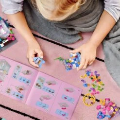 356PCS Flower House Creative City Street View Building Blocks -Popfun 356pcs flower house creative city street view building blocks 217150