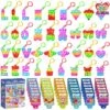 36PCS Valentine Cards With Pop Bubble Keychain Fidget Toys -Popfun 36pcs valentine cards with pop bubble keychain fidget toys 276762