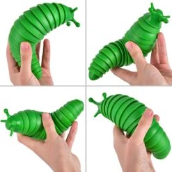 Fidget Slug Toys 3pcs -Popfun 3pcs fidget slug stress relief toys 832364
