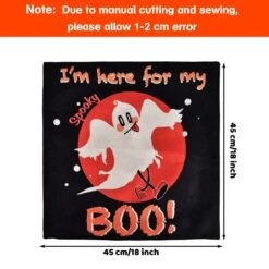 Halloween Pillow Covers Set 4pcs -Popfun 4pcs halloween pillow covers set 540456