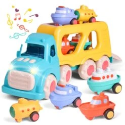 5-in-1 Carrier Truck Toy Set -Popfun 5 in 1 carrier truck toy set 332352