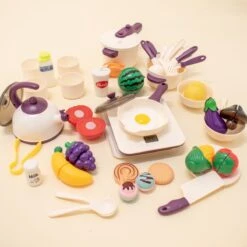 Kitchen Toy Pretend Play Set 53pcs