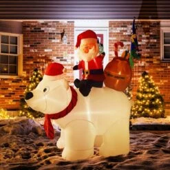 Bearing Gifts Holiday Inflatable 6ft