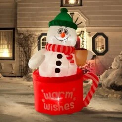 Frosty Mug Holiday Inflatable 6ft