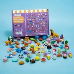 Mini Toys: Puzzle Erasers 70pcs