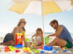 Beach Toys, 19 Piece Sand Toys Set Kids Sandbox Toys -Popfun F 129 04