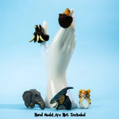 Easter Eggs Prefilled With Animal Rings 24pcs -Popfun F 5262