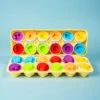 Shape Matching Toy Egg Set (12pcs) -Popfun F 921 577cbc0d 113e 4f4f a586 bdfbb8241fe8