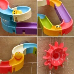Water Slide Bathtub Toys For Toddlers -Popfun F 965 6