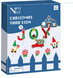 Christmas JOY Yard Sign -Popfun F 981