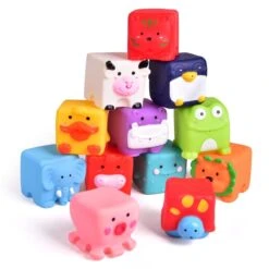 Animal Block Squirters Bath Toys -Popfun animal block squirters bath toys 557051