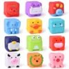 Animal Block Squirters Bath Toys -Popfun animal block squirters bath toys 801150