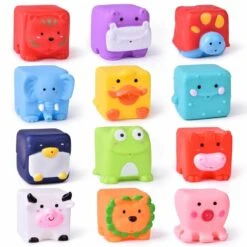 Animal Block Squirters Bath Toys