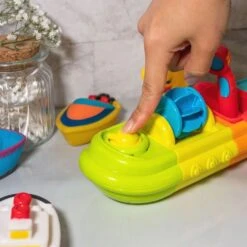 Baby Bath Toy Boat -Popfun baby bath toy boat 170624