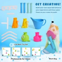 Baby Bath Toy Science Lab Set -Popfun baby bath toy science lab set 704596