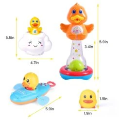 Baby Duck Bath Toys 8pcs -Popfun baby duck bath toys 8 pcs 261552