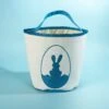 Blue Easter Bunny Basket -Popfun blue easter bunny basket 988119