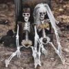 Bride & Groom Halloween Skeleton -Popfun bride groom halloween skeleton 302101