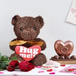 Brown Teddy Bear Stuffed Animal -Popfun brown teddy bear stuffed animal 491359