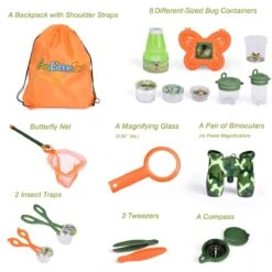 Bug Catcher Kit: 18 Piece Bundle -Popfun bug catcher kit 18 piece bundle 623325