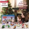 24 Sets Christmas Building Blocks Advent Calendar -Popfun building blocks christmas advent calendar 793522