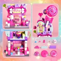 358PCS Candy Shop Building Blocks Set -Popfun candy shop building blocks set 858540