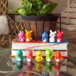 Easter Toys Chicks And Bunnies Finger Puppets (10pcs) -Popfun chicks and bunnies finger puppets 473004