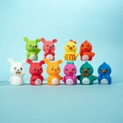 Easter Toys Chicks And Bunnies Finger Puppets (10pcs)