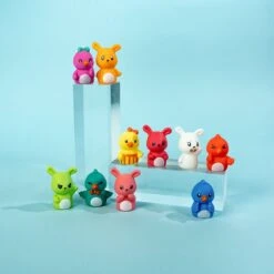 Easter Toys Chicks And Bunnies Finger Puppets (10pcs) -Popfun chicks and bunnies finger puppets 953944