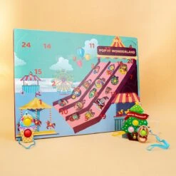 Christmas Advent Calendar - Fidget Toys For Kids -Popfun christmas advent calendar fidget toys for kids 634716