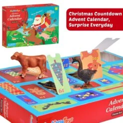 Christmas Advent Calendar For Kids - Farm Set -Popfun christmas advent calendar for kids farm set 198067