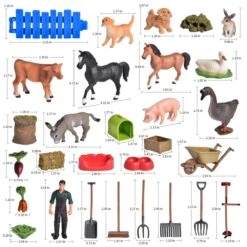 Christmas Advent Calendar For Kids - Farm Set -Popfun christmas advent calendar for kids farm set 466578