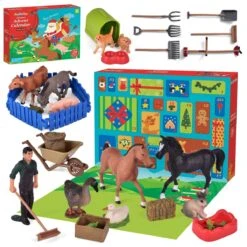Christmas Advent Calendar For Kids - Farm Set -Popfun christmas advent calendar for kids farm set 478149