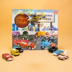 Christmas Countdown Advent Calendar With Cars