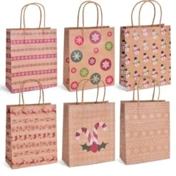 Christmas Gift Bags- Candy Edition