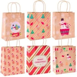 Christmas Gift Bags- Holiday Mix -Popfun christmas gift bags holiday mix 818270