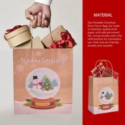 Christmas Gift Bags-Santa Collection -Popfun christmas gift bags santa collection 380877