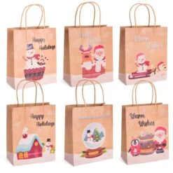 Christmas Gift Bags-Santa Collection -Popfun christmas gift bags santa collection 540058