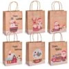 Christmas Gift Bags-Santa Collection -Popfun christmas gift bags santa collection 576034