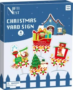 Christmas Train Set Yard Signs -Popfun christmas train set yard signs 536096