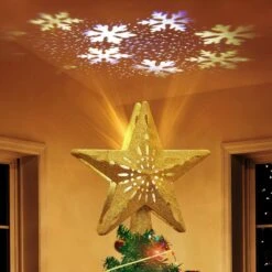Christmas Tree Topper Projector -Popfun christmas tree topper projector 405271